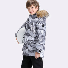 Chaqueta de nieve aislante para niños SMN Metropolis