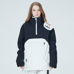 Chaqueta de nieve anorak con bloques de color Mountain Star de Arctic Queen para mujer
