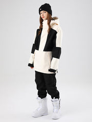 Trajes de nieve de montaña con bloques de color de base de invierno Searipe para mujer