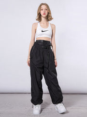 Pantalones de snowboard elásticos con rayas Dook Snow para mujer