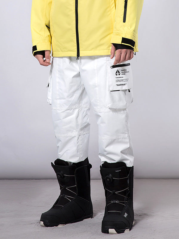 Pantalones de snowboard tipo harén RAWRWAR para hombre