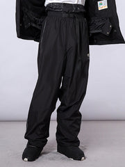 Pantalones de snowboard elásticos con rayas Dook Snow para mujer