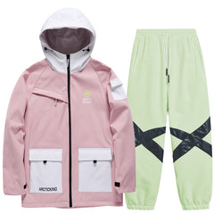 Chaquetas y pantalones de nieve Arctic King &amp; Queen Mountain Adventure para mujer