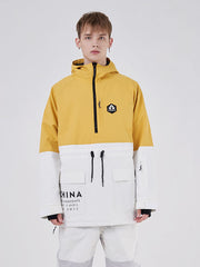 Women's RAWRWAR Winter Infinity Colorblock Parka Snow Jacket