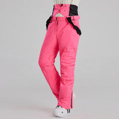 Pantalones de esquí con petos de nieve Legendary de RIIVIYELE para hombre