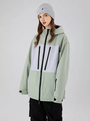 Chaqueta cortavientos para nieve con bloques de color Searipe Independent para mujer