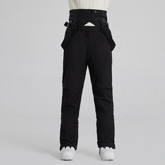 Pantalones de esquí con petos de nieve Legendary de RIIVIYELE para hombre