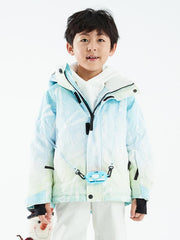 Girl's Vector Colorful Winter Insulated Snow Jacket