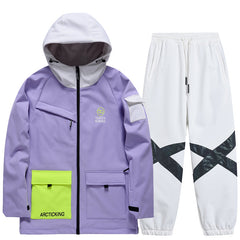 Chaquetas y pantalones de nieve Arctic King &amp; Queen Mountain Adventure para mujer