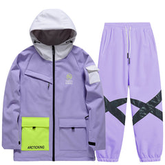Chaquetas y pantalones de nieve Arctic King &amp; Queen Mountain Adventure para mujer