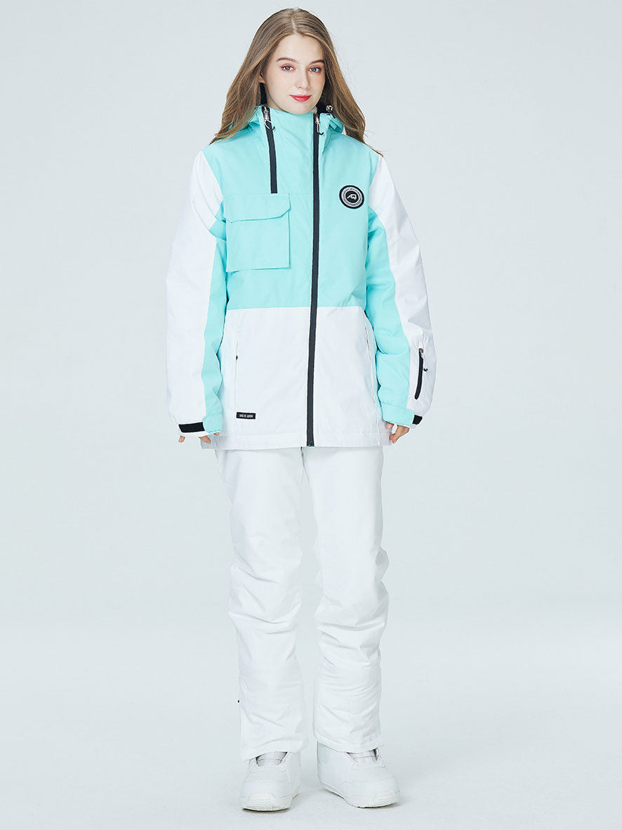 Damen Arctic Queen Winter Outdoor Warme Schneejacke &amp; Hosen Sets 