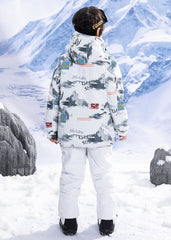 Kid's Unisex Arctic Queen Stylish Snow Suits
