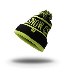 Gsou Snow Adult Ski Winter Hats Quality Striped Variegated Cuffed Beanie