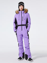Arctic Queen Slim Fit Winddichter einteiliger Skianzug für Damen 