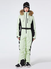 Arctic Queen Slim Fit Winddichter einteiliger Skianzug für Damen 