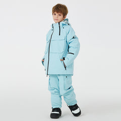 Trajes de nieve unisex para niños Arctic Queen resistentes al viento 