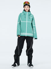 Women's Arctic Queen Winter Mountain Snow Jacket & Pants Sets